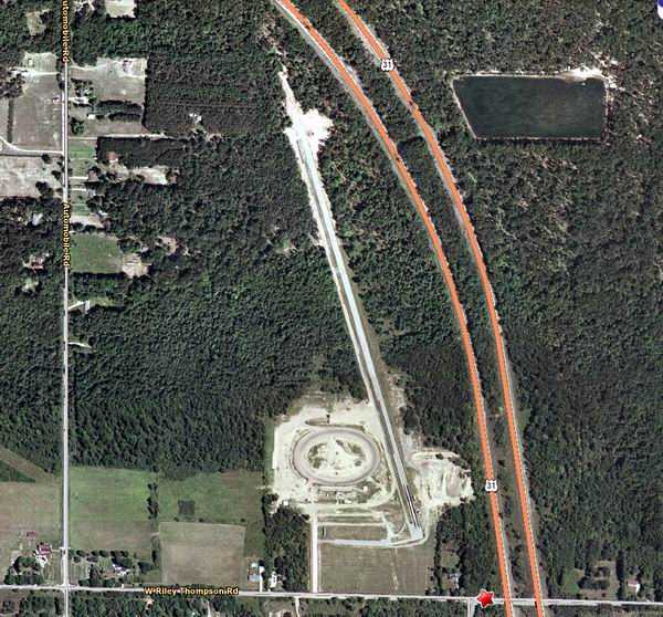 Thunderbird Dragway - Aerial (newer photo)